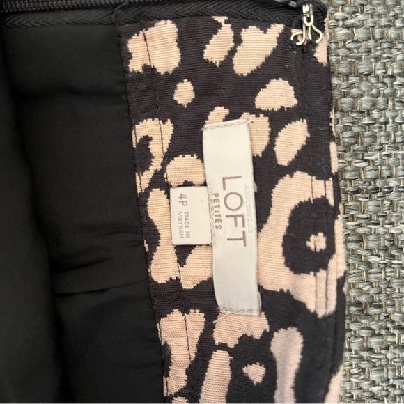 Animal print a line skirt - Picture 3 of 4